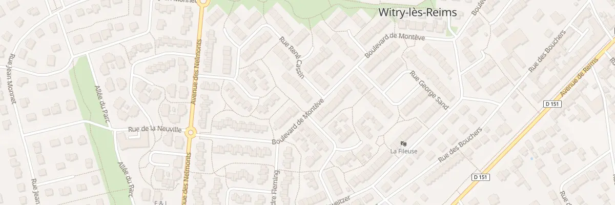 Plan du 42 Bd de Montève à Witry-lès-Reims