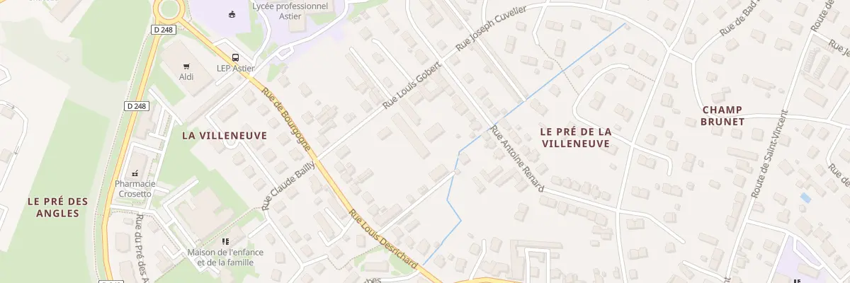 Plan du 4 Rue Louis Gobert à Paray-le-Monial
