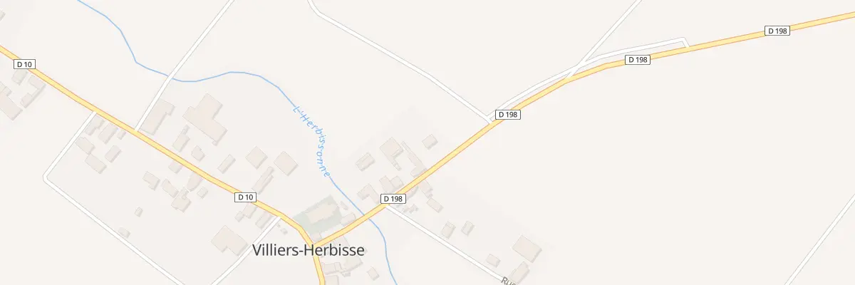 Plan du 9 Rue de la Crayère à Villiers-Herbisse