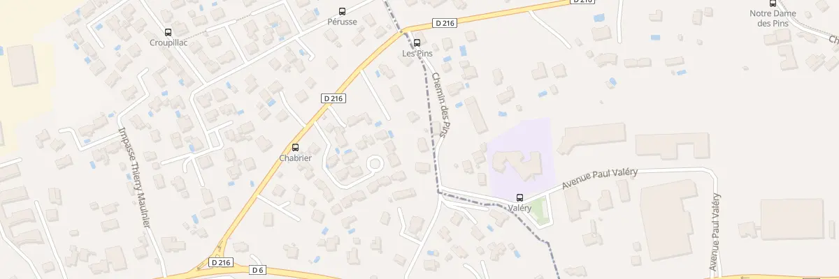 Plan du 161 Che de St Etienne Nord à Alès