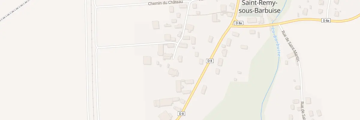Plan du 3B Rue des Hauts à Saint-Remy-sous-Barbuise