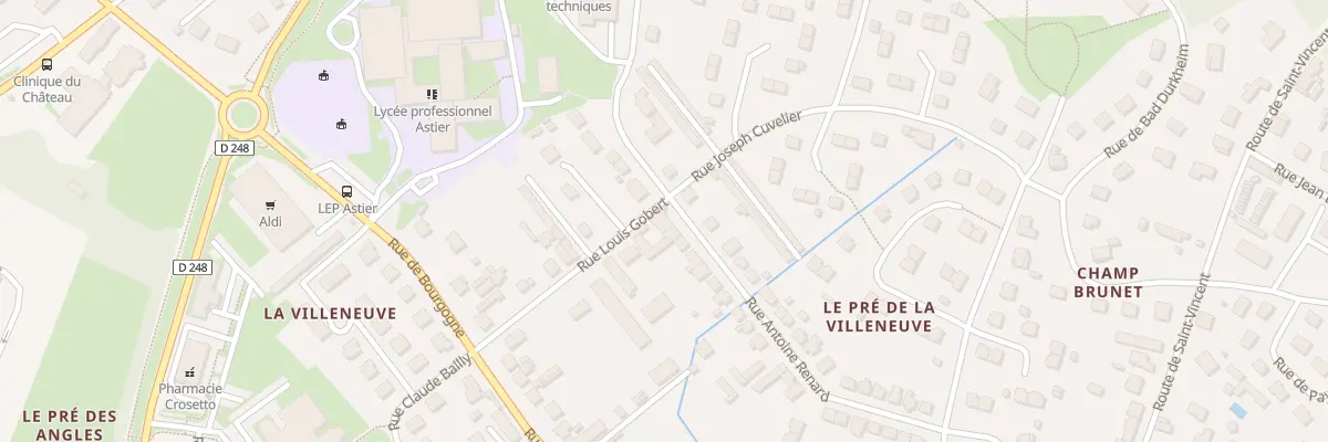 Plan du 45 Rue Antoine Renard à Paray-le-Monial