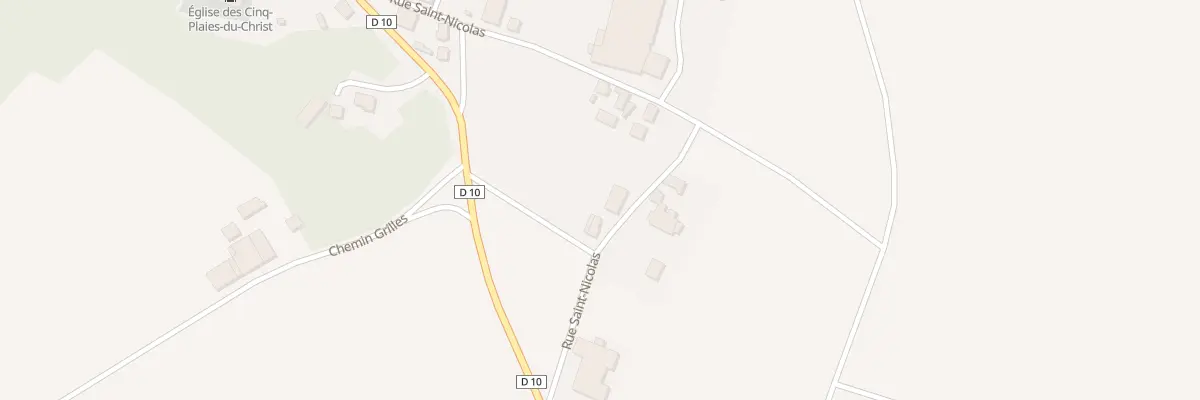 Plan du 53B Rue Saint-nicolas à Allibaudières