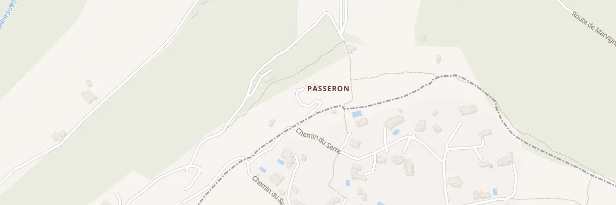 Plan du 5675 Passeron à Chambonas