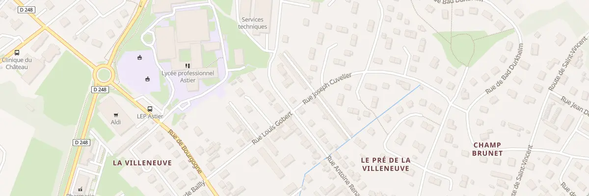 Plan du 44 Rue Antoine Renard à Paray-le-Monial