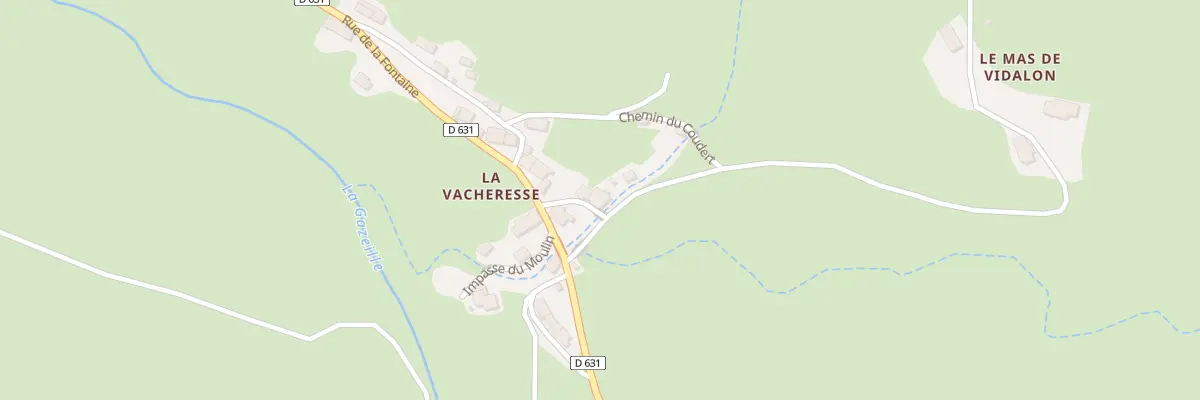Plan du 5169 La Vacheresse aux Estables