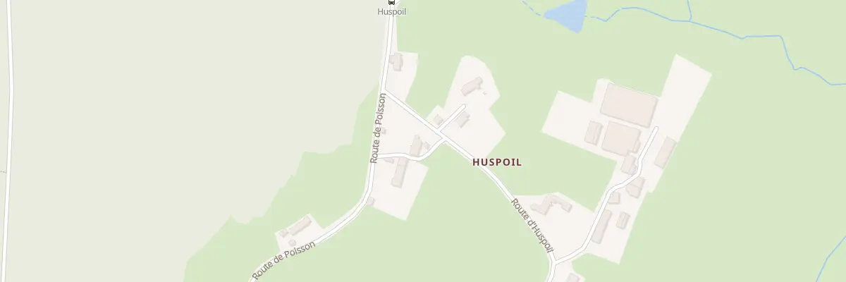 Plan du 5026 Huspoil à La Comelle