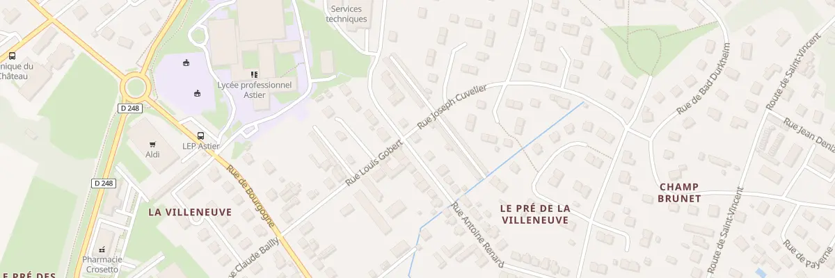 Plan du 42 Rue Antoine Renard à Paray-le-Monial