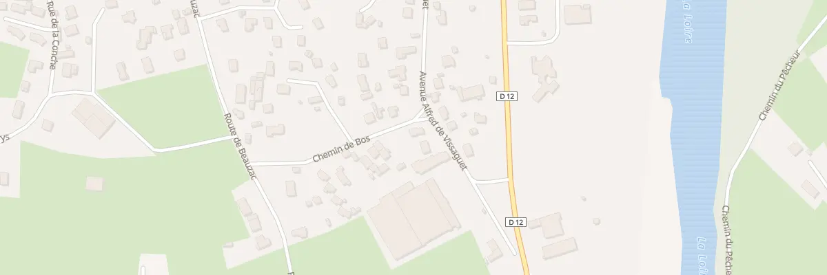 Plan du 1B Che de Bos à Bas-en-Basset