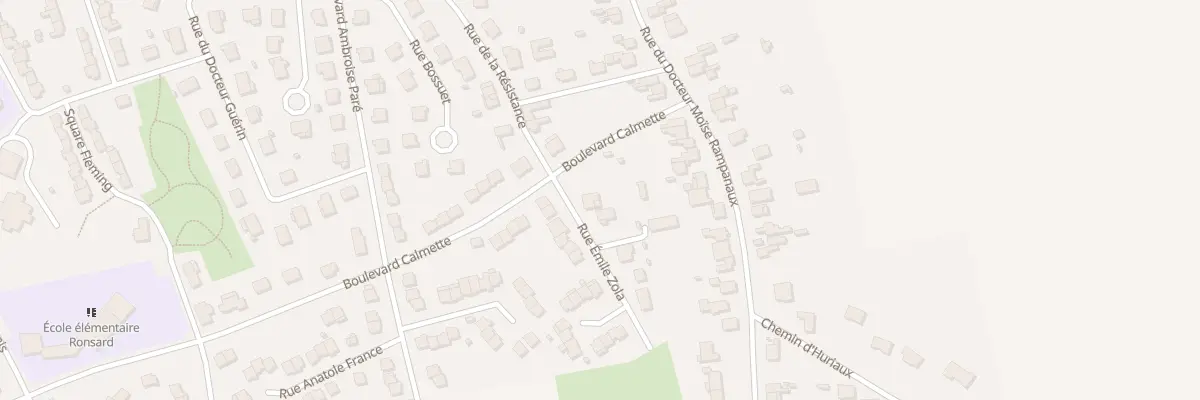 Plan du 20 Rue Emile Zola à Jeumont