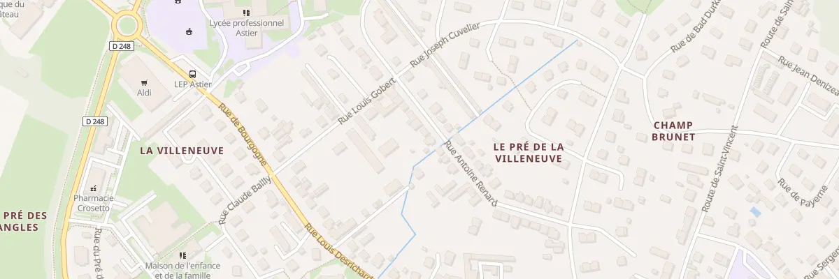 Plan du 37 Rue Antoine Renard à Paray-le-Monial