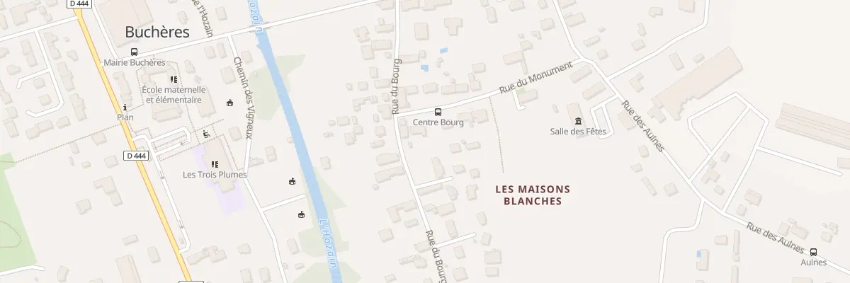 Plan du 2 Rue du Monument à Buchères