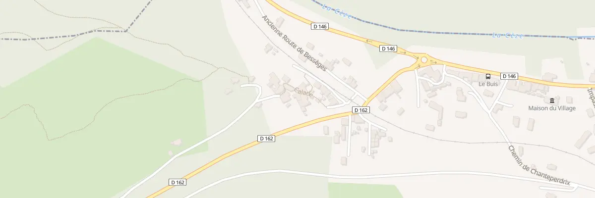 Plan du 46 Calade du 1er Conseil à Robiac-Rochessadoule