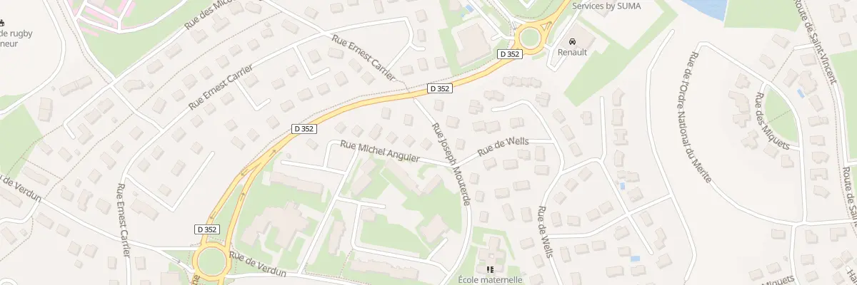 Plan du 2 Rue Michel Anguier à Paray-le-Monial
