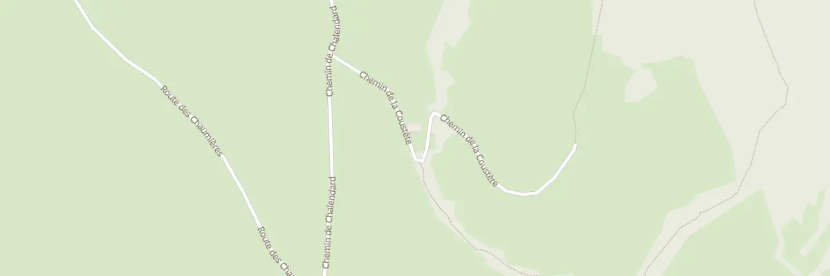 Plan du 1 Che des Coustete à Saint-Front