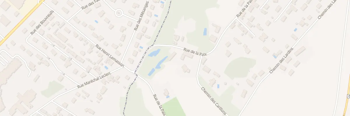 Plan du 4 Rue de la Paix à Creney-près-Troyes
