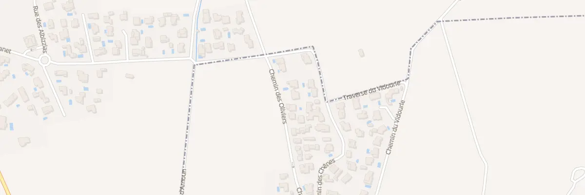 Plan du 50 Che Des Oliviers à Saturargues