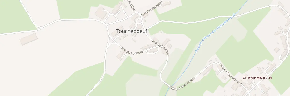 Plan du 20 Rue du Pourtour à Sainte-Magnance