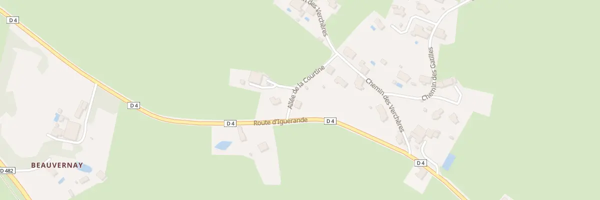 Plan du 454 Rte d’Iguerande à Saint-Nizier-sous-Charlieu