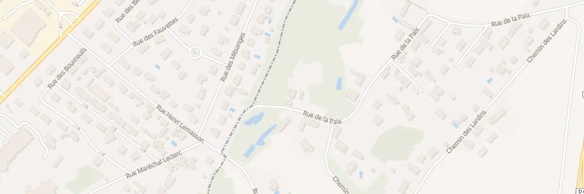 Plan du 1 Rue de la Paix à Creney-près-Troyes