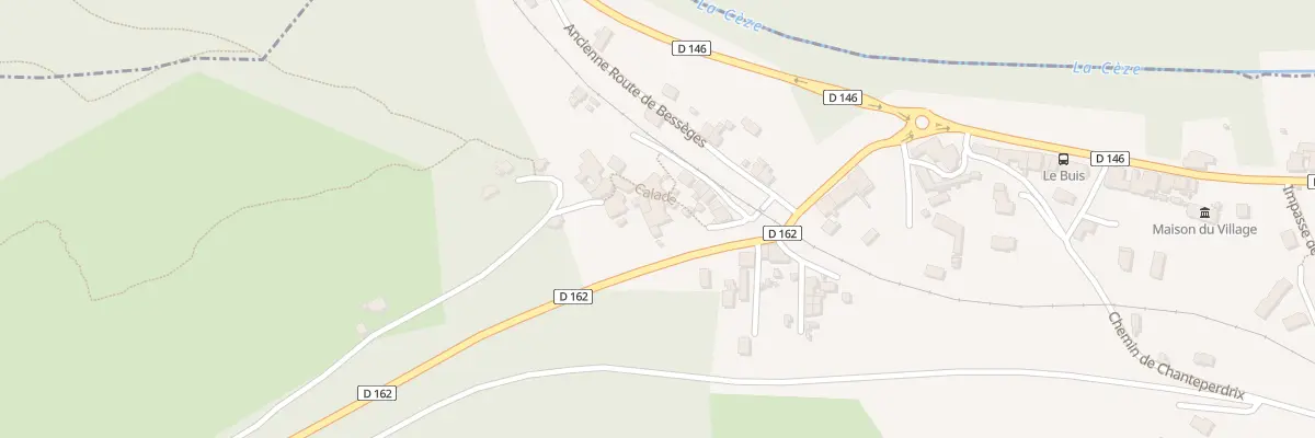 Plan du 35 Calade du 1er Conseil à Robiac-Rochessadoule