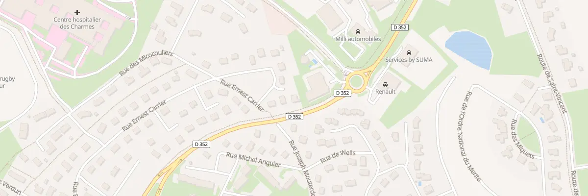 Plan du 55 Rue Ernest Carrier à Paray-le-Monial