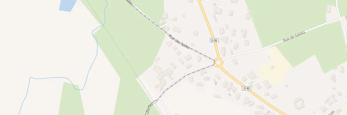 Plan du 3 Rue des Salles à Saint-Georges-Haute-Ville