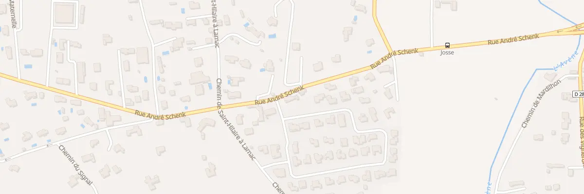 Plan du 780 Rue André Schenk à Saint-Hilaire-de-Brethmas