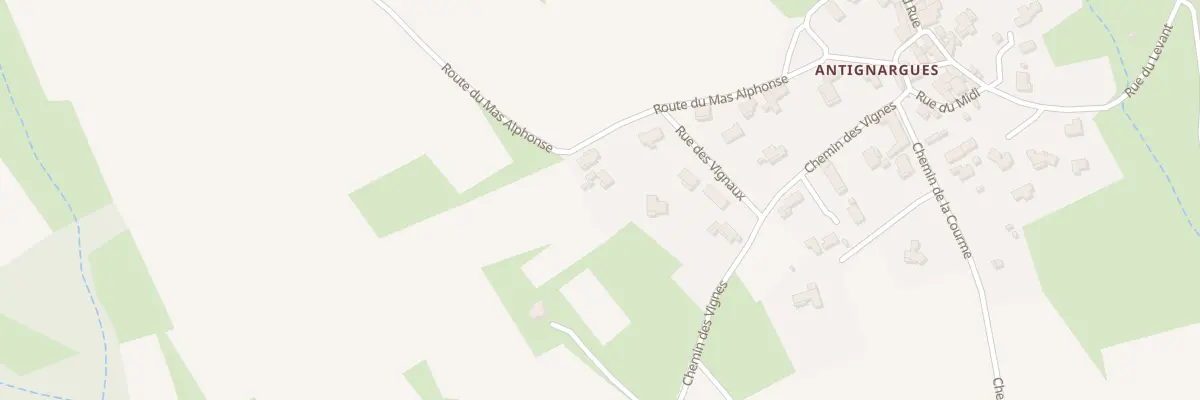 Plan du 46 Rue des Vignaux à Aigremont