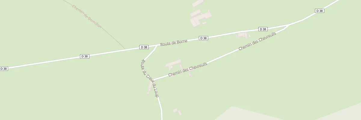 Plan du 356 Che des Chevreuils à Saint-Georges-de-Baroille