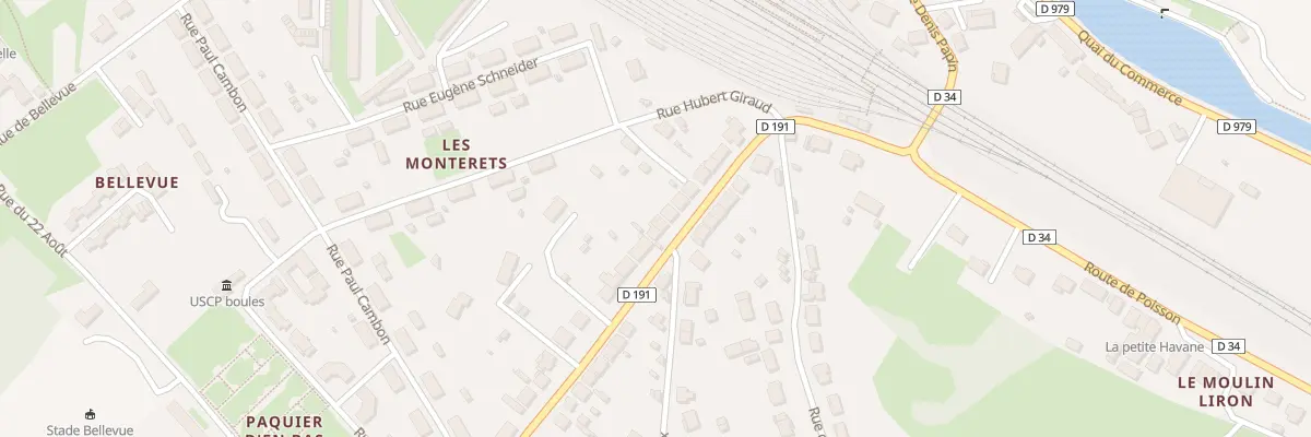 Plan du 18 Rue du Colombier à Paray-le-Monial