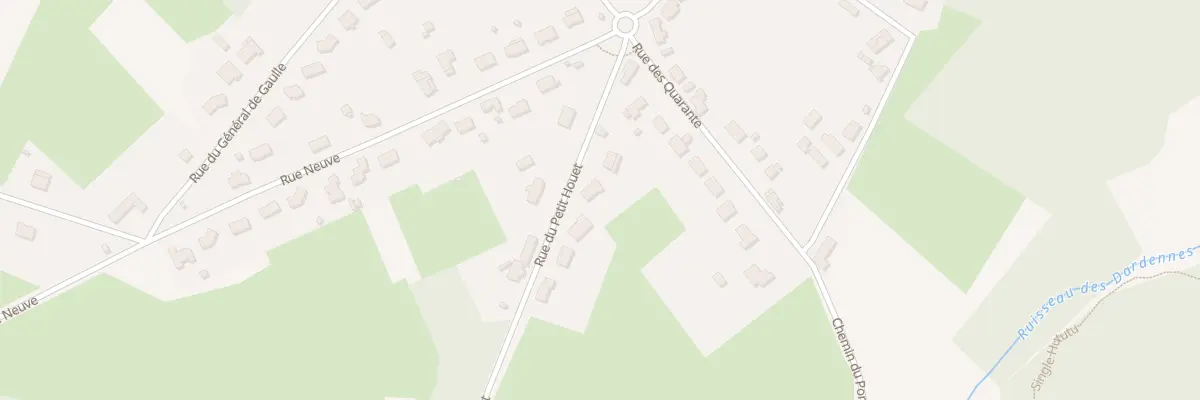 Plan du 5 Rue du Petit Houet à Ohain
