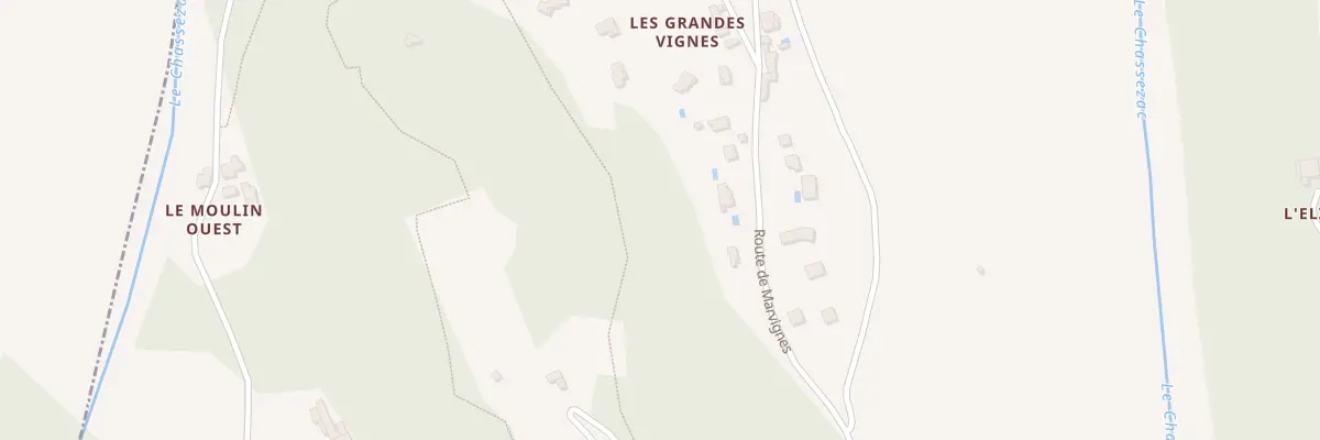 Plan du 5702 Le Serre à Chambonas