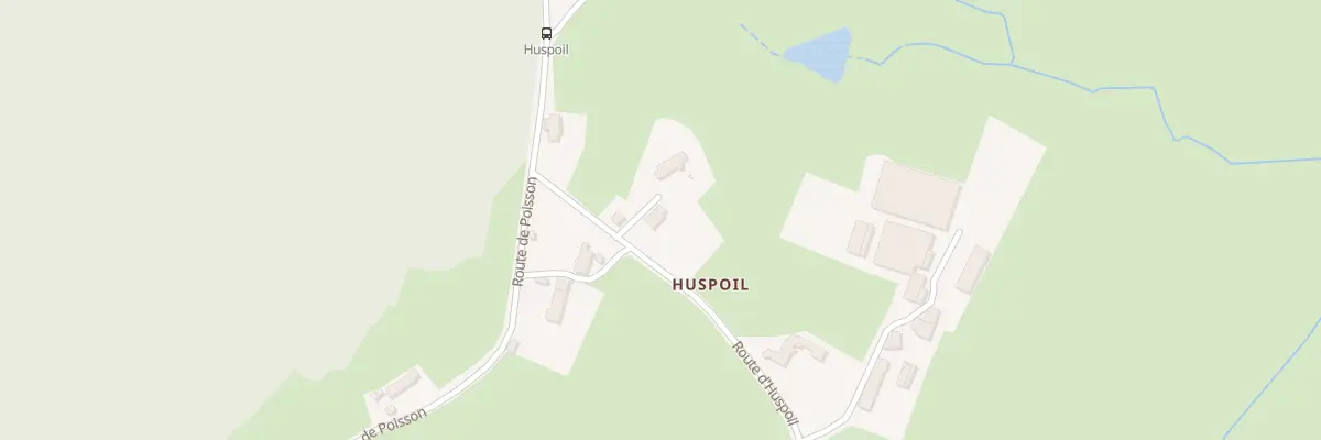 Plan du 5028 Huspoil à La Comelle