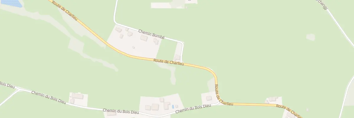 Plan du 1443 Rte de Charlieu à Saint-Pierre-la-Noaille