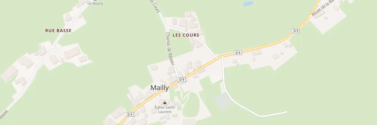 Plan du 5026 Mailly à Mailly