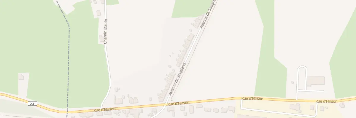 Plan du 36 Av de Sougland à Saint-Michel