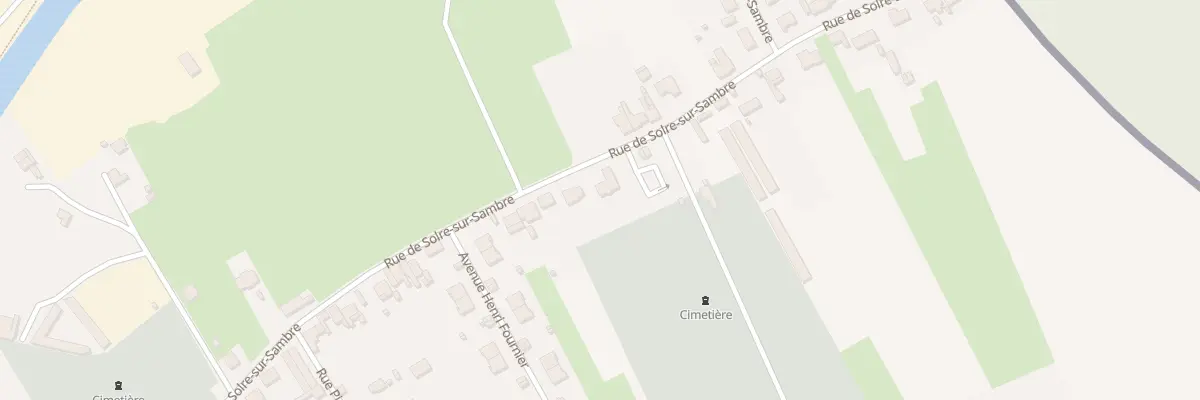 Plan du 539 Rue de Solre sur Sambre à Jeumont