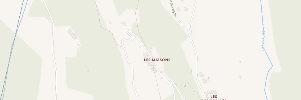 Plan du 5182 Les Maisons à Chambonas