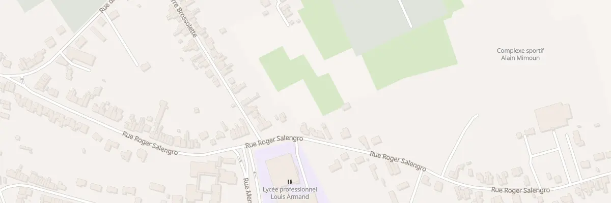 Plan du 472 Rue Roger Salengro à Jeumont