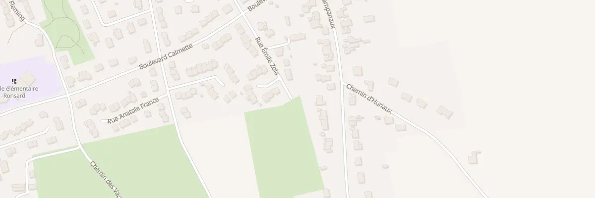 Plan du 118 Rue Emile Zola à Jeumont