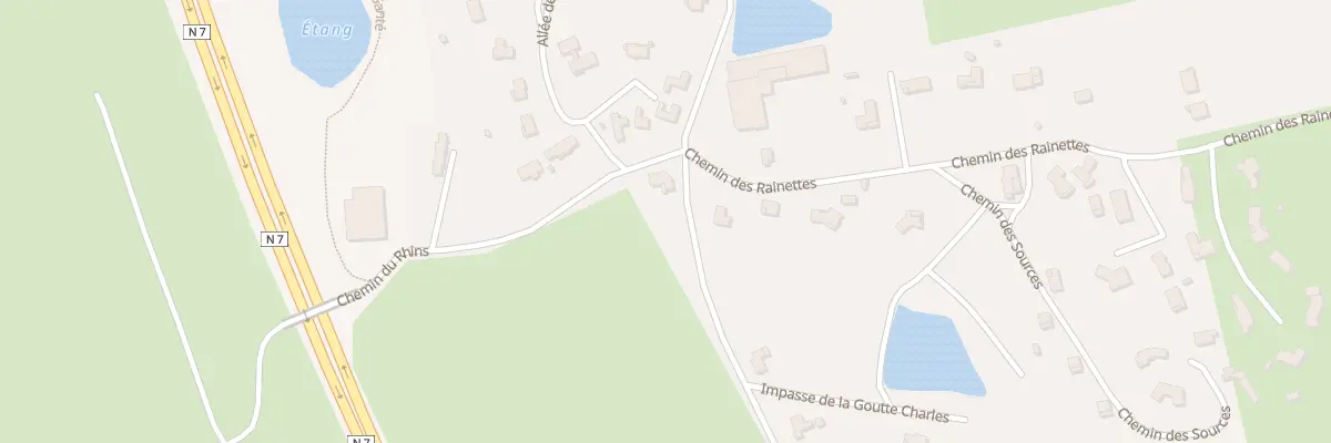 Plan du 35 Che du Rhins à Saint-Vincent-de-Boisset