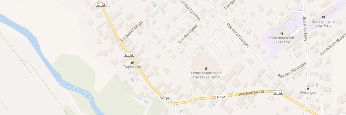 Plan du 22 Rue des Vignes à Saint-Parres-aux-Tertres