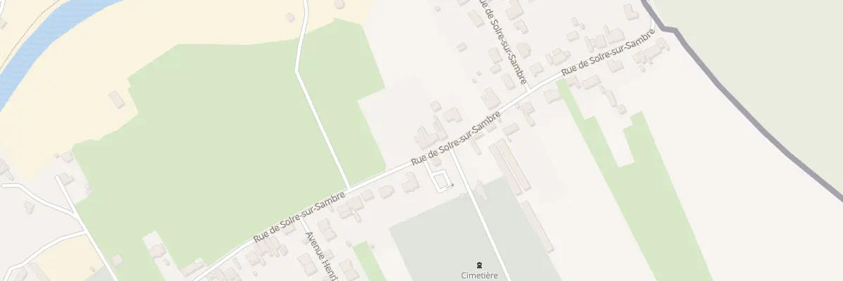 Plan du 554 Rue de Solre sur Sambre à Jeumont