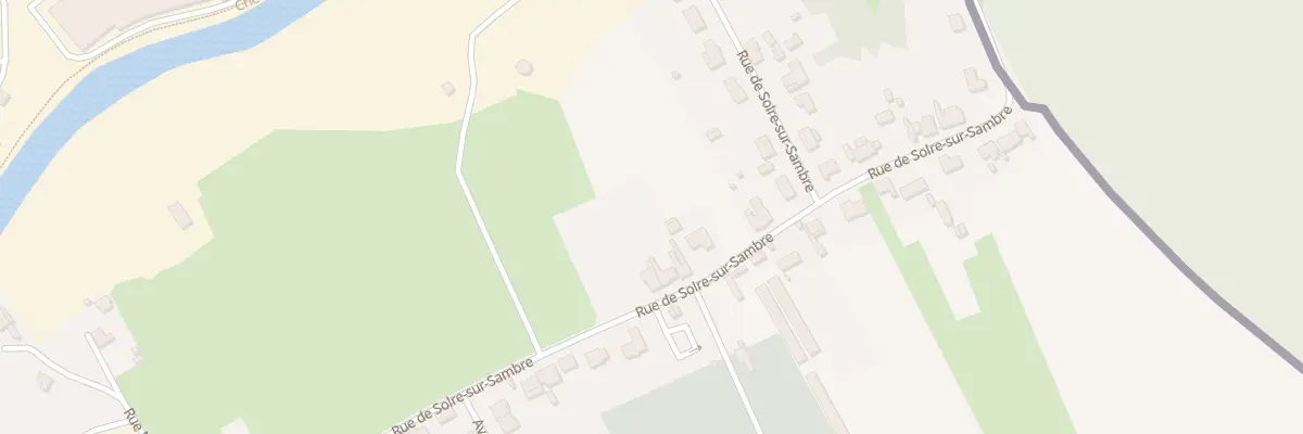 Plan du 582 Rue de Solre sur Sambre à Jeumont