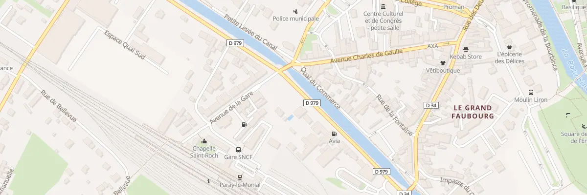 Plan du 4 Quai du Commerce à Paray-le-Monial