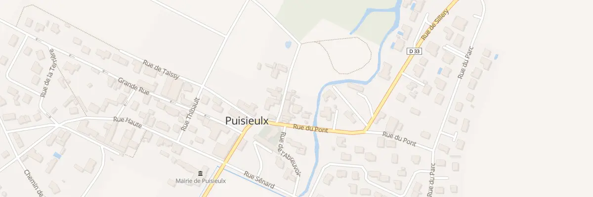 Plan du 4 Rue de la Hure à Puisieulx