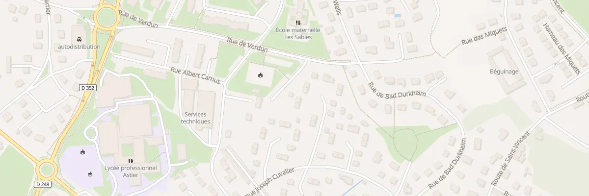 Plan du 71 Rue Joseph Cuvelier à Paray-le-Monial