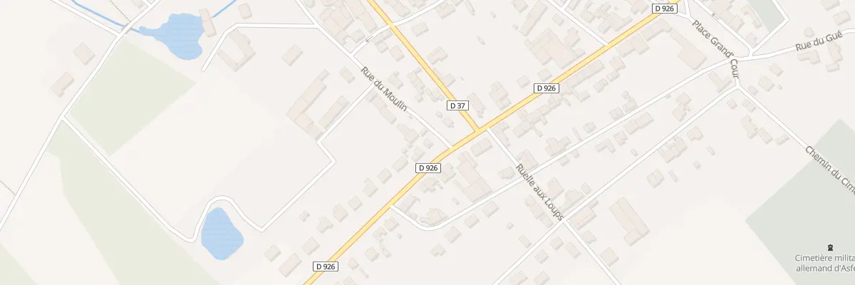 Plan du 44 Rue Chanteraine à Asfeld