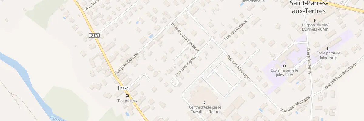 Plan du 10 Rue des Vignes à Saint-Parres-aux-Tertres